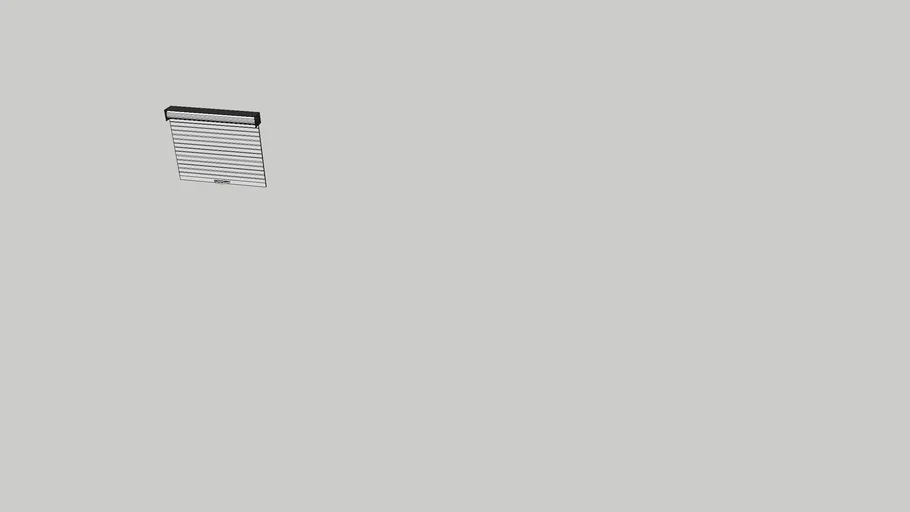 Cortina Metalica - metallic curtain - protection of buildings
