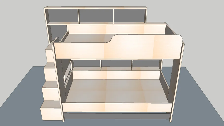 Furniture - Bed (Kasur Tingkat) - Pascal