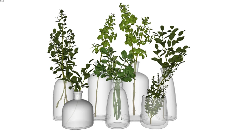 DECOR - Vasos com plantas