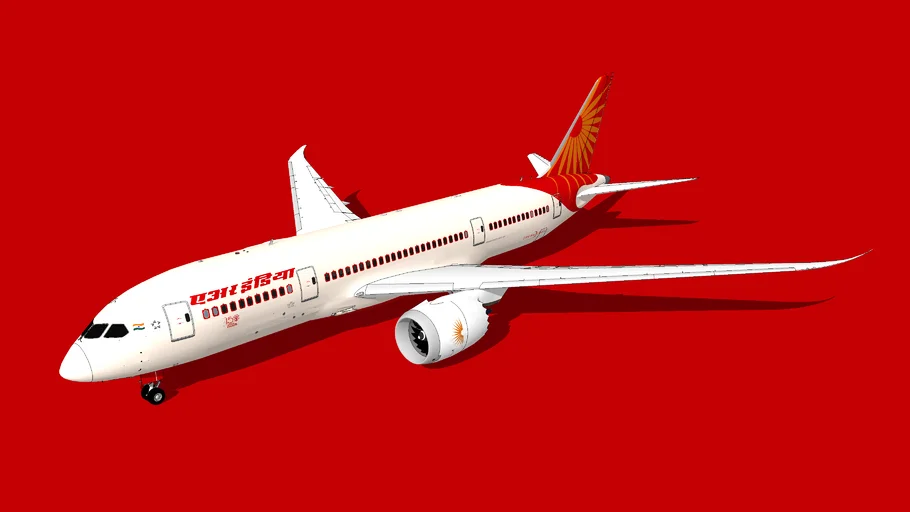 Air India (एअर इंडिया) Boeing 787-8 Dreamliner