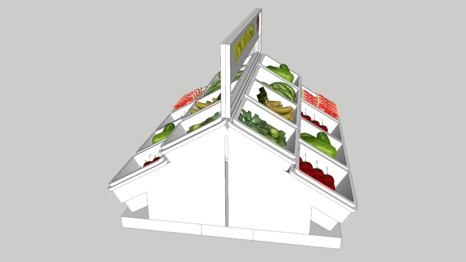 Fruit & Vegitable Shelf for shop