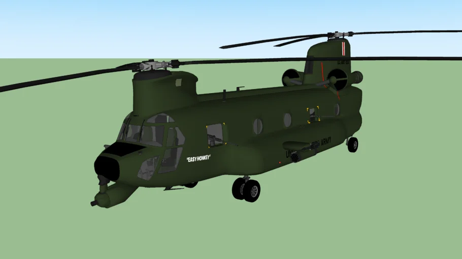Boeing ACH-47A Chinook Gunship (1965-1975)