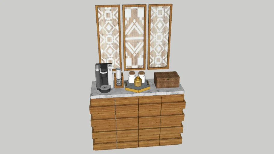COFFEE BAR FOR RECEPTION AREA