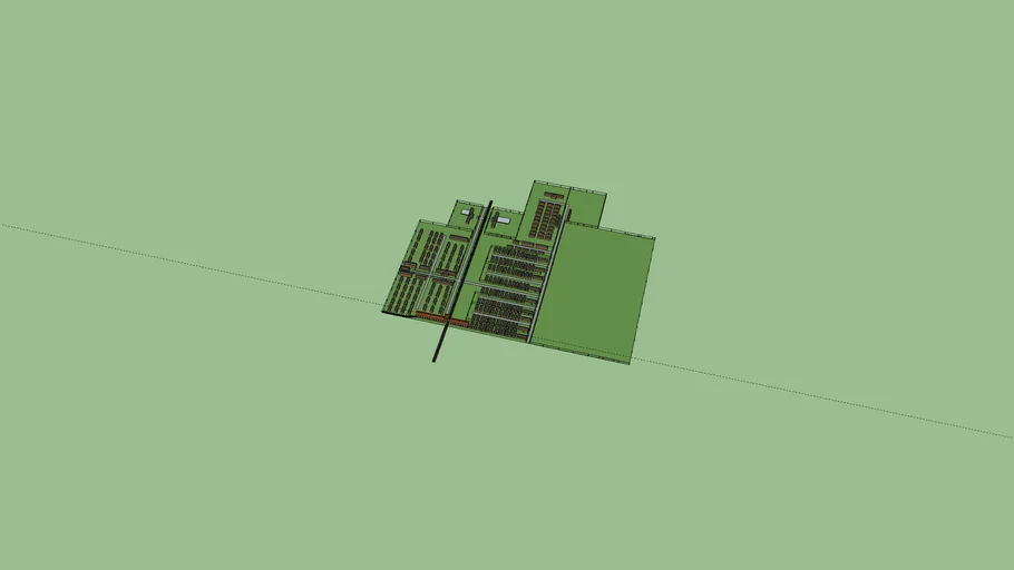 Auschwitz Concentration Camp Model