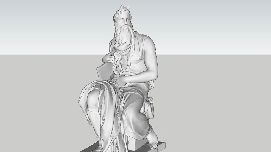 MIGUEL  ÁNGEL  ESTATUA  MOISÉS