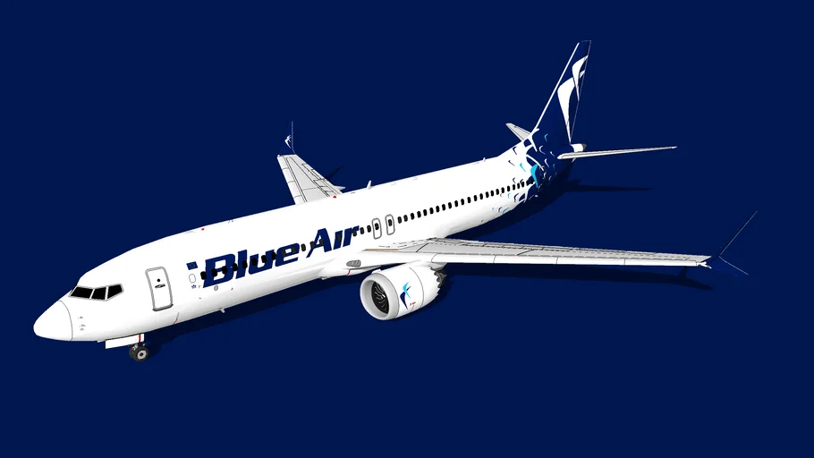 Blue Air Boeing 737 MAX 8