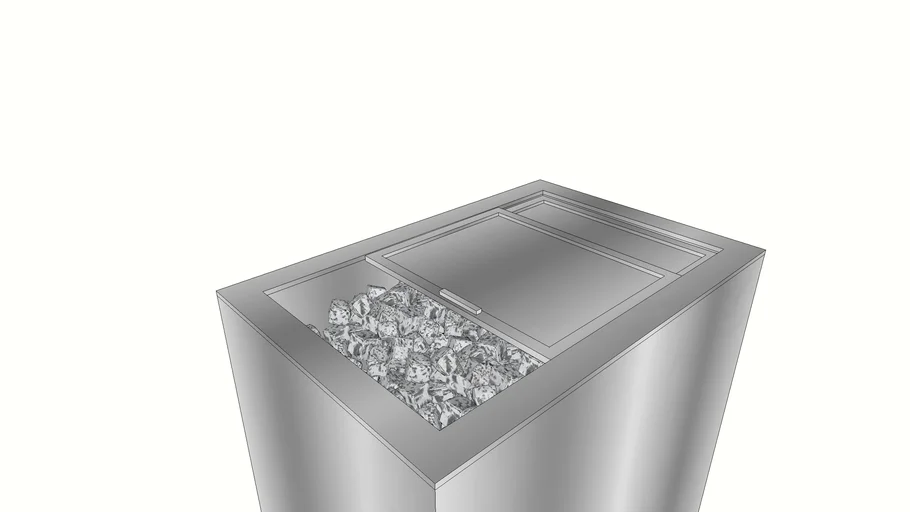 Tủ đá - frozen fridge
