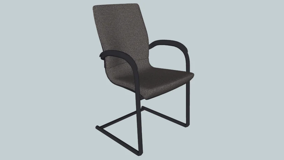 Ahrend 230 Visitor chair with armrests