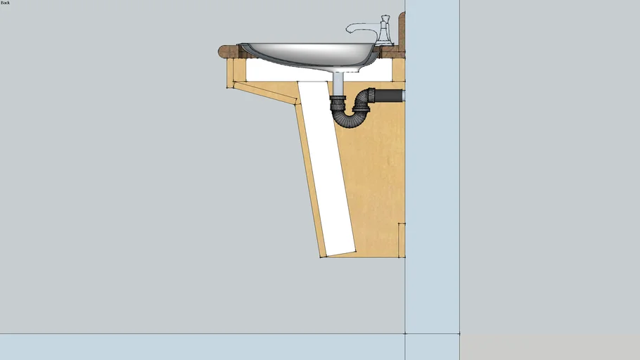 BARRIER FREE VANITY AS PER NBC CANADA