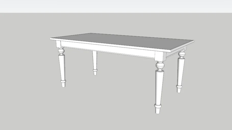 Mesa branca