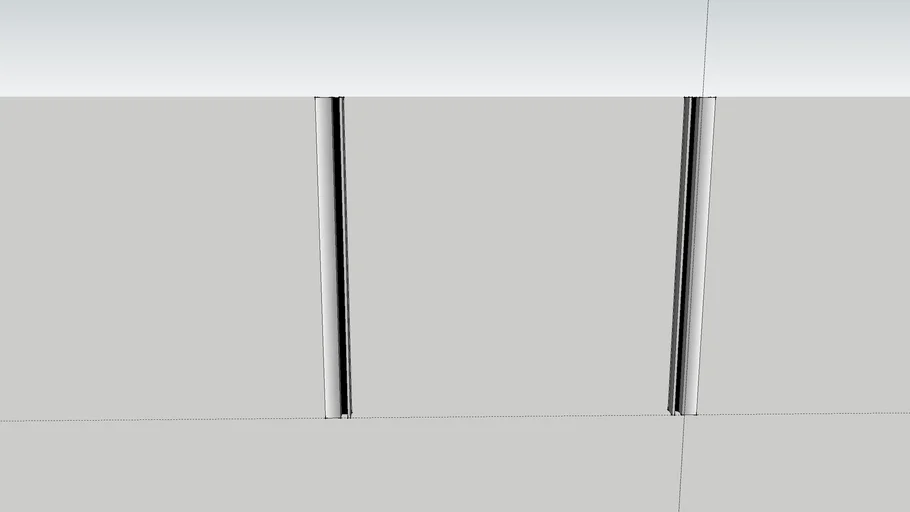 Rack rail 10U