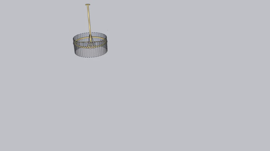 Glass Chandelier