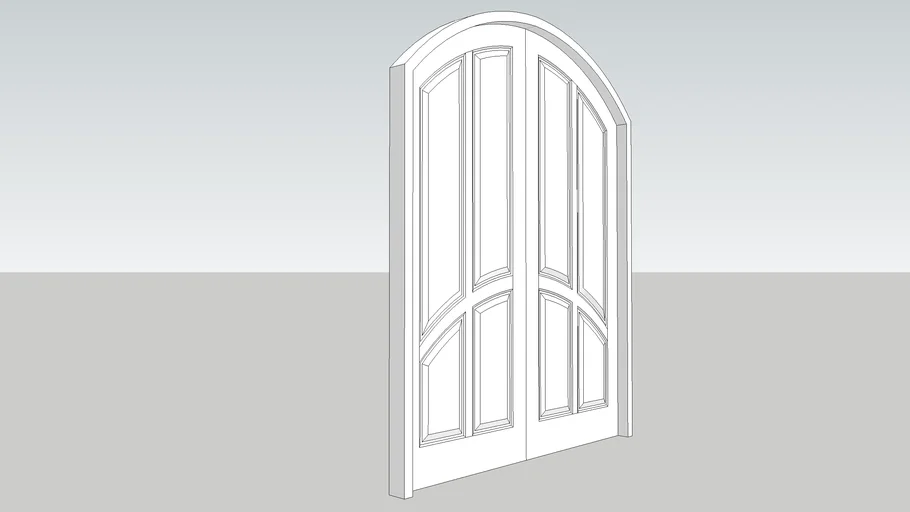 pintu double3 lengkung