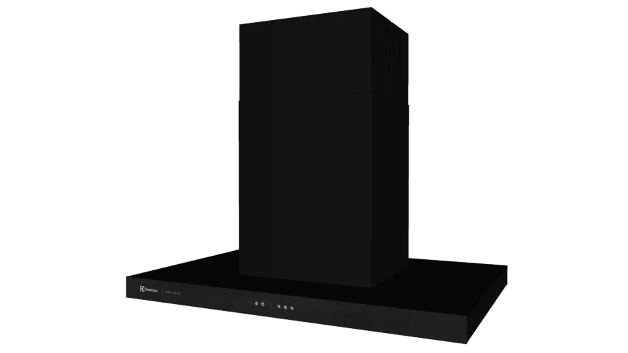 Coifa de Ilha 90cm Pro Series Preta Electrolux 90CIV