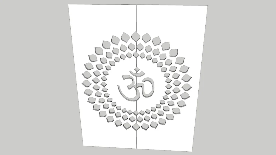 om pooja door
