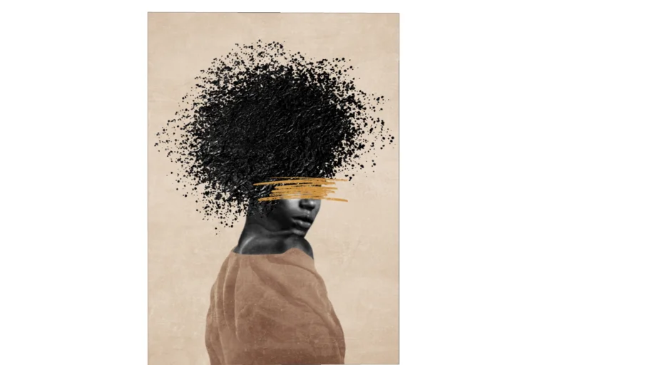Quadro Beleza Afro