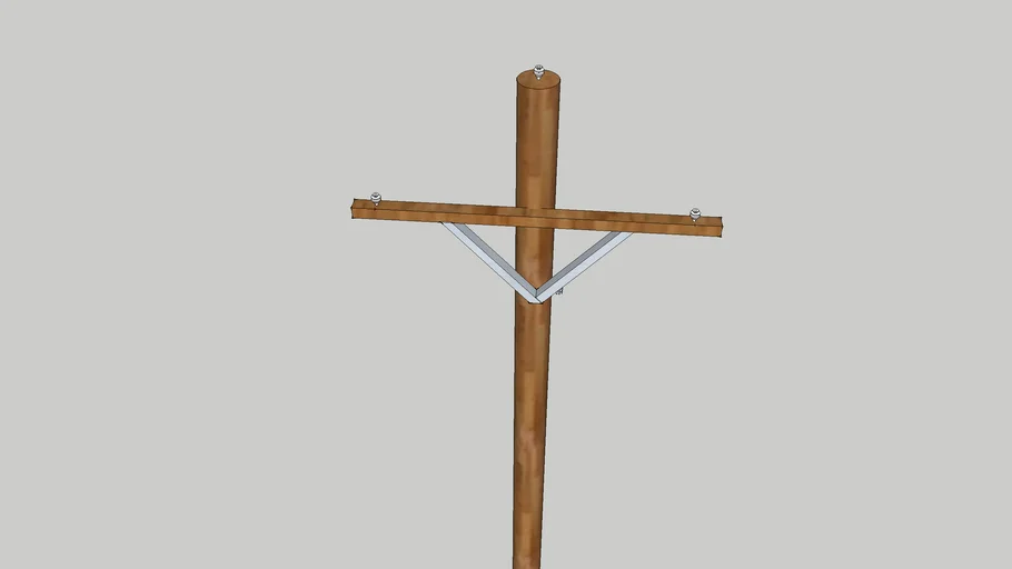 C1 Distribution Pole, Support Structure