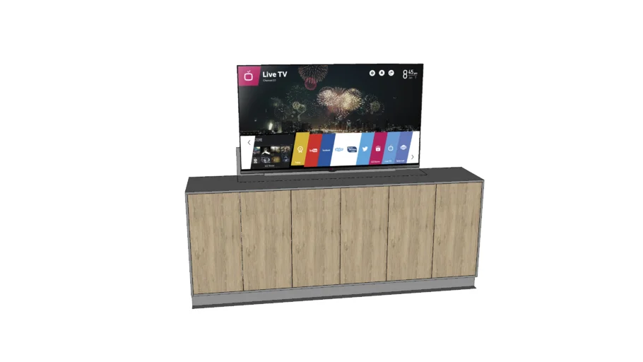 CREDENZA CON TV
