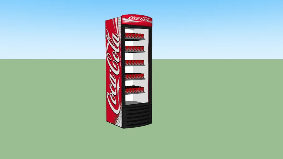 Freezer Coca Cola