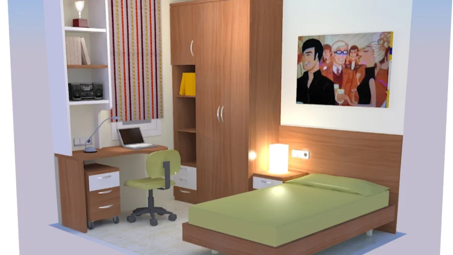 dormitorio individual