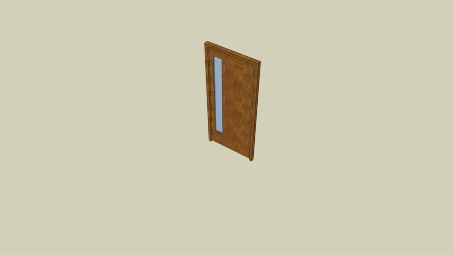 MODERN WOODEN DOOR