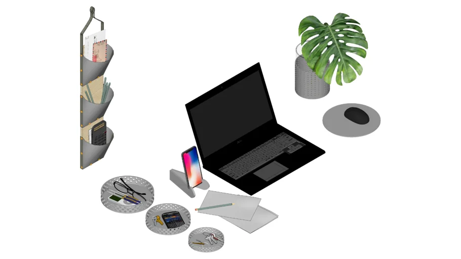 Decor Mousepad Organizador Notebook