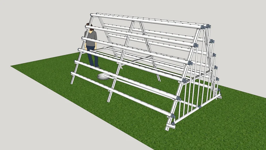 Hidroponic DFT A Frame