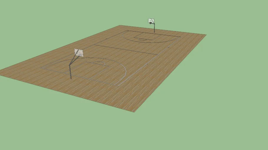 Quadra de Basquete