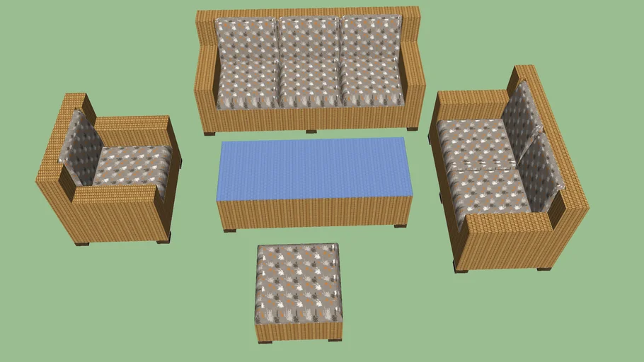 Sofa rotan