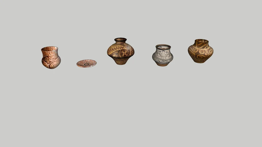 Cucuteni Pottery, vase de Cucuteni