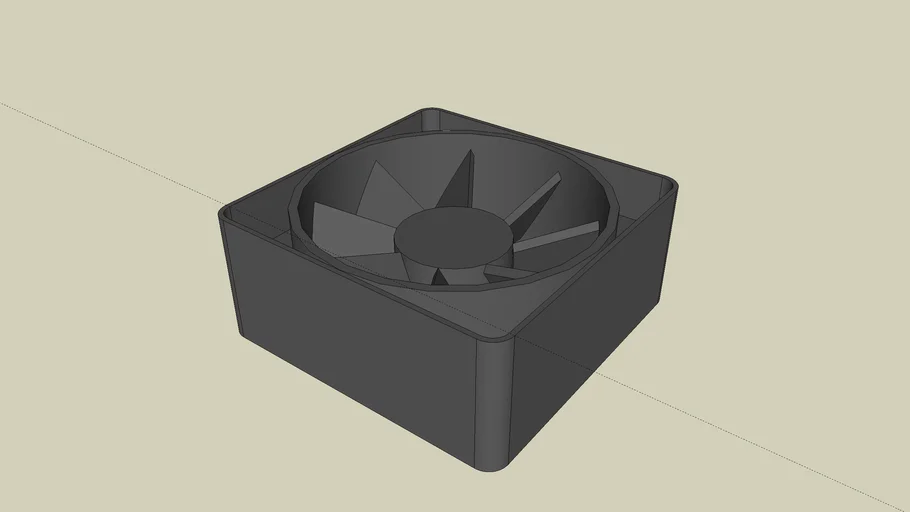 AC or DC Muffin fan 60x60x25mm