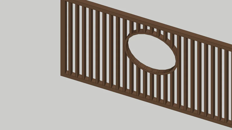 中式屏风  Chinese Screen