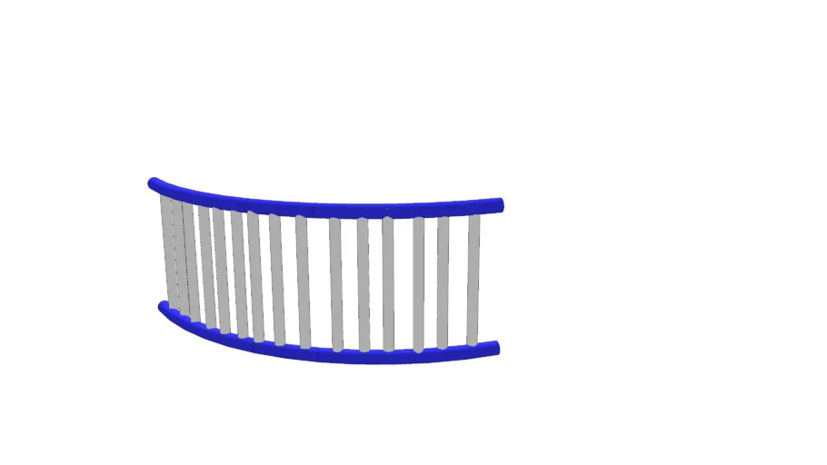curved railing