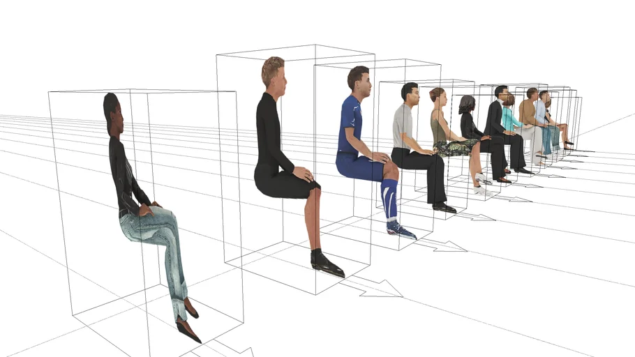 RUC WS#10 #WE21 - People Sitting by ROCKIT3D