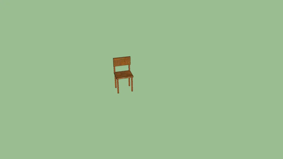 silla de madera