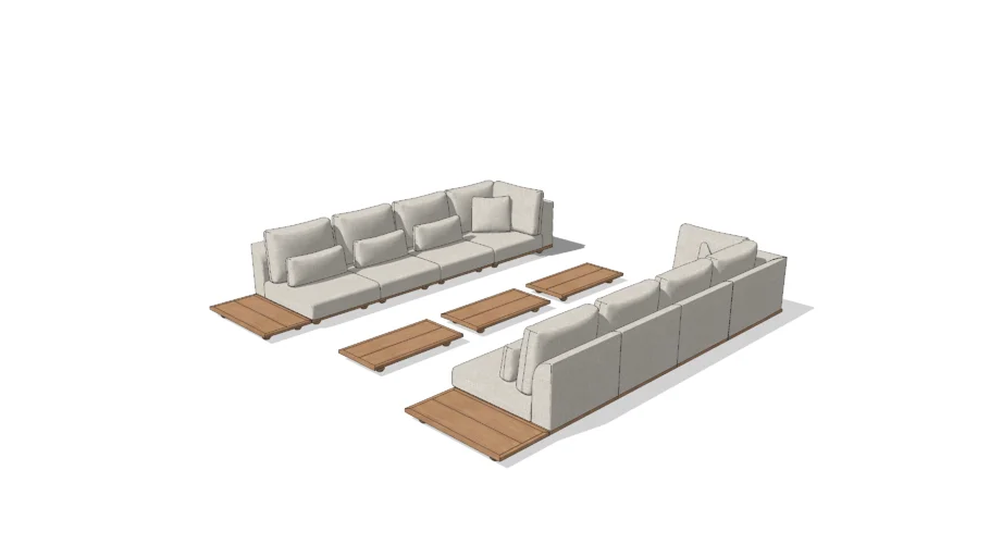 SUNS-Sofa set-Large-Aspen