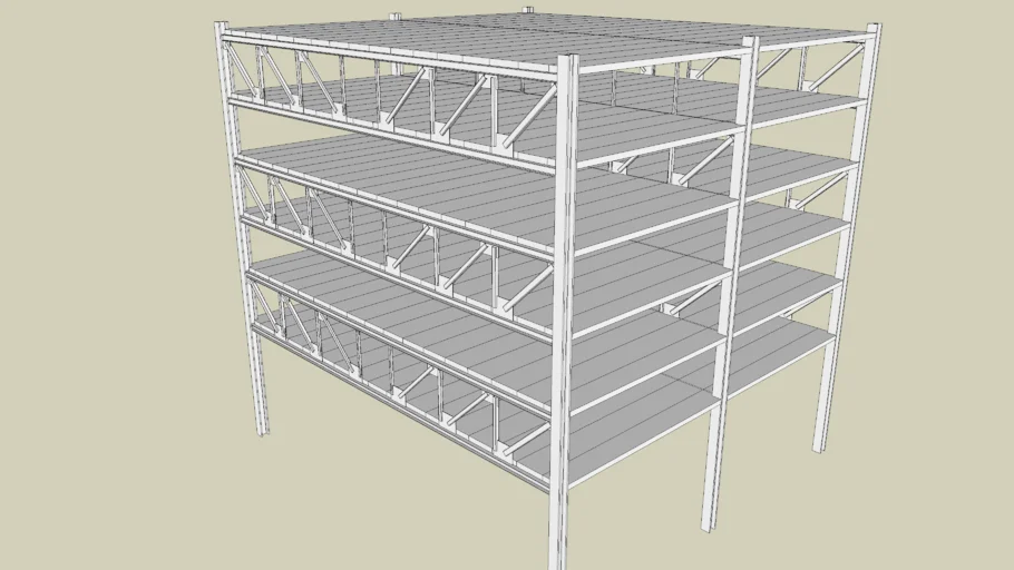 Staggered Truss System