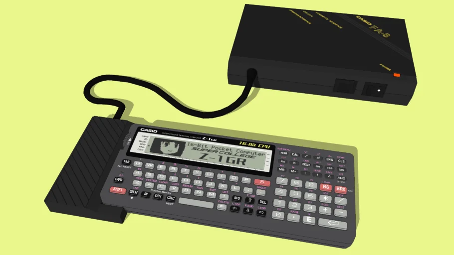 CASIO Pocket computer [SUPER COLLEGE Z-1] (1992:Japan)