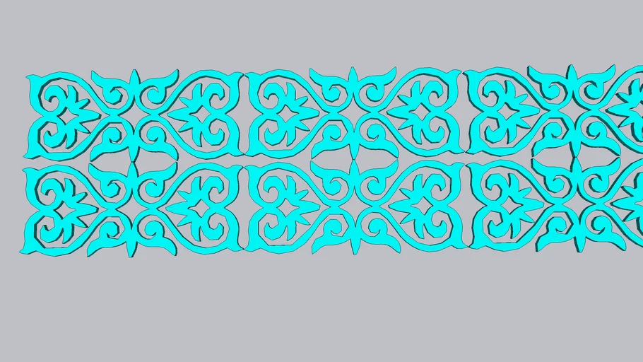 3d decoratian shape