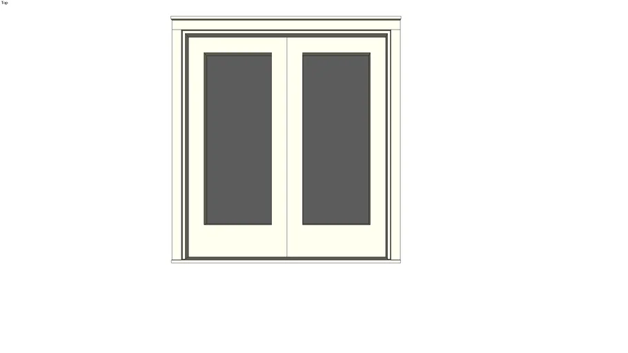 Glass door