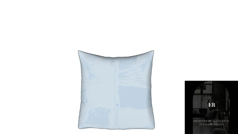 Light Blue Silk Pillow| Almofada de Seda Azul Clara