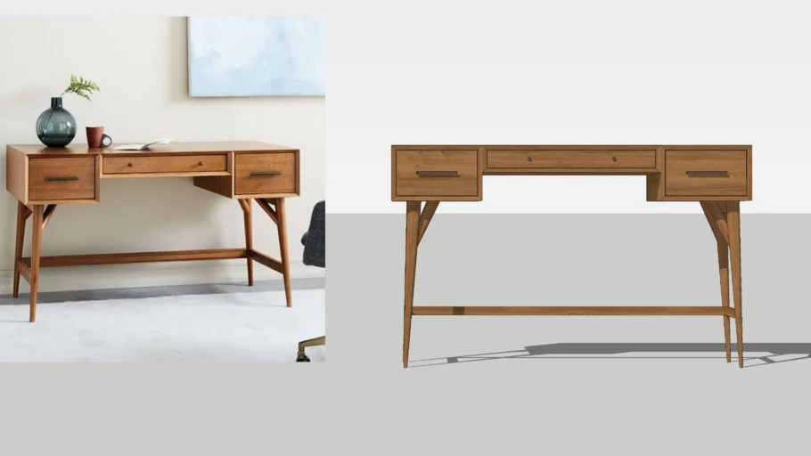 Mid-Century Modern Desk