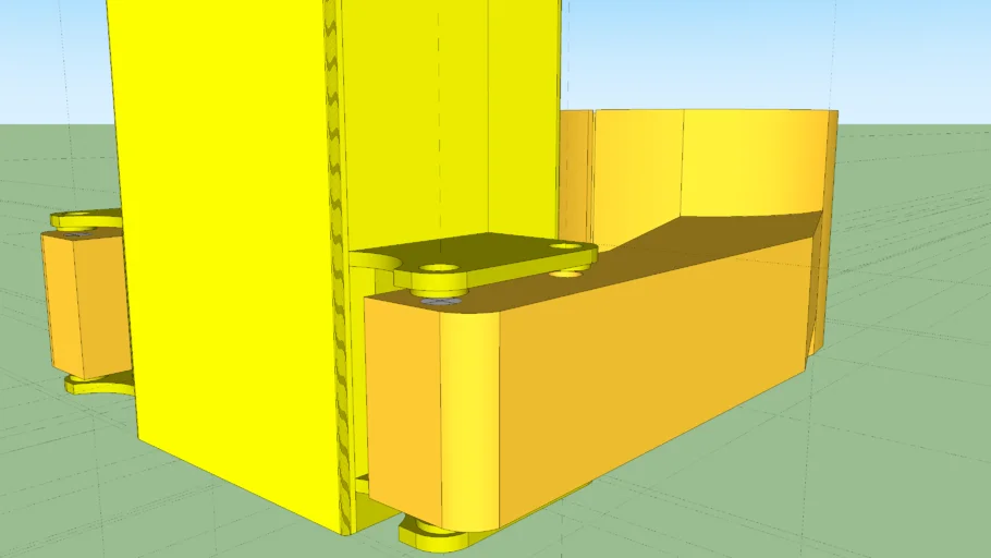 Example of a mechanical part of a giant drilling equipment