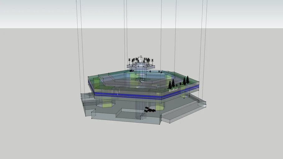 Blue Med Islands  Floating  City