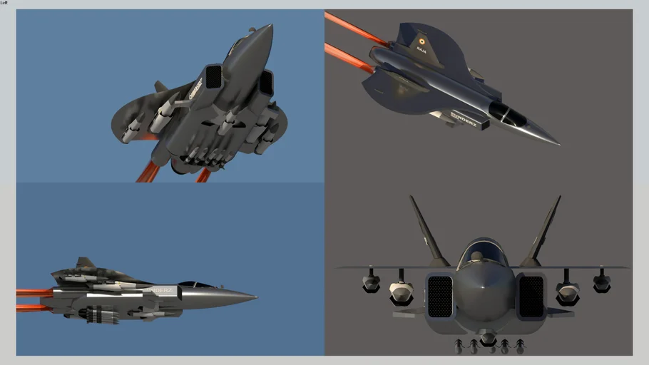 CUSTOMISED FIGHTER  AIRCRAFT