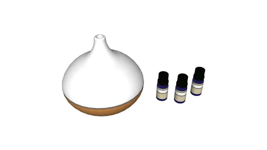 Aroma diffuser with oils