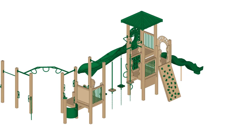 YAKIMA Playground Equipment by Play Mart - Mega