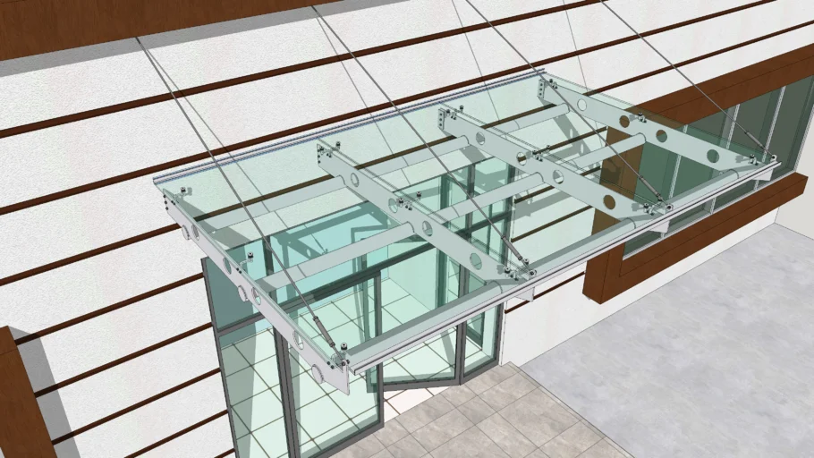 Glass canopy