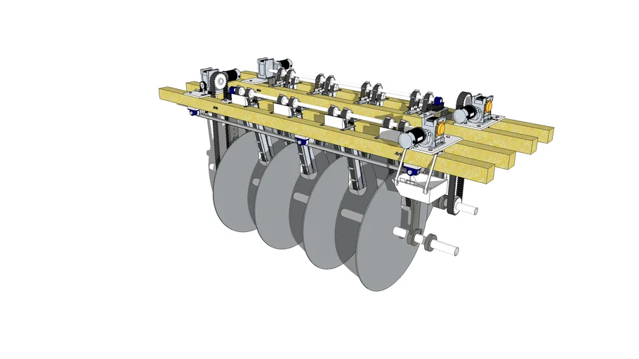 Double rotating circular electrolytic electrode ver.3