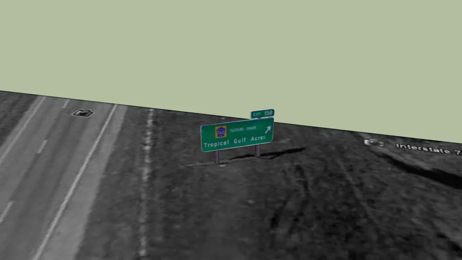 Exit 158 of Northbound I-75